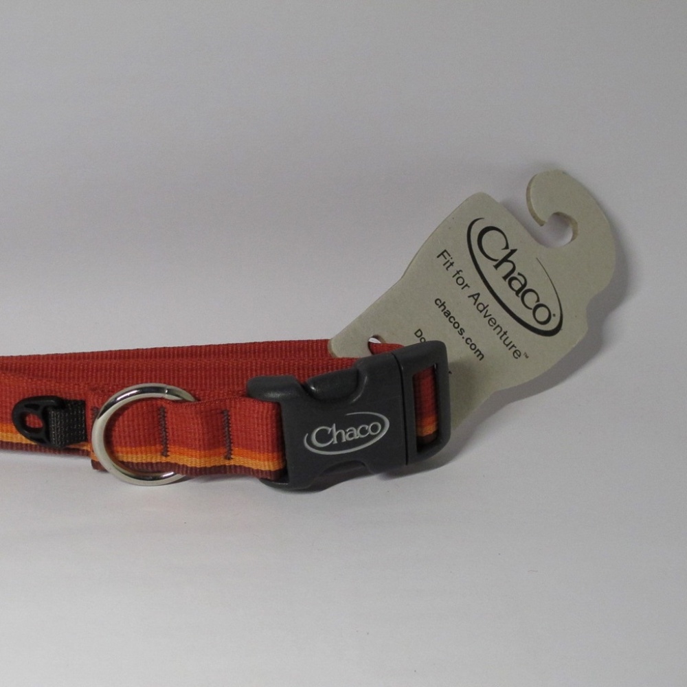 Chaco Dog Collar Sunset Red Large Medium